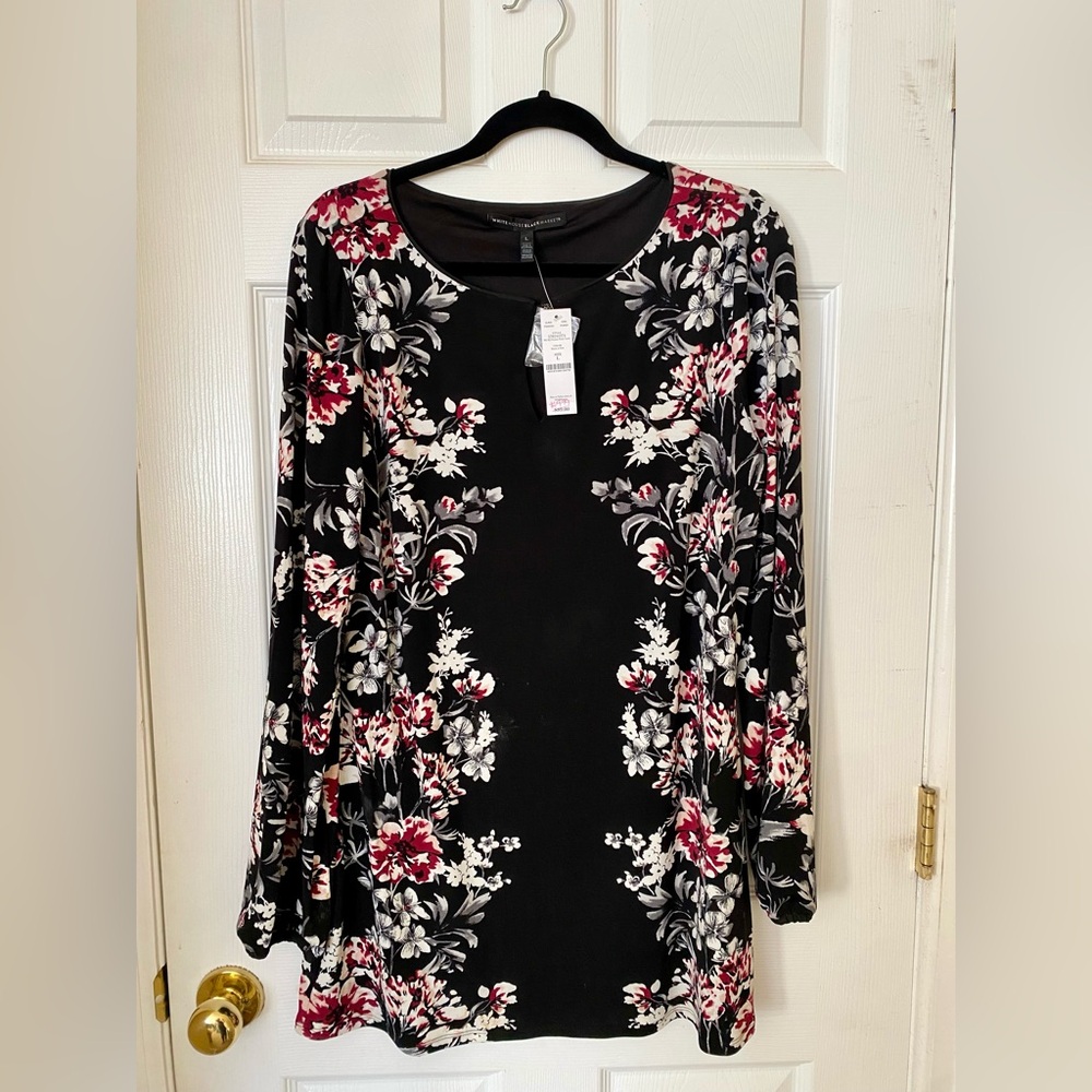 WHBM New tunic top
